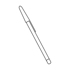 Pen office element black and white