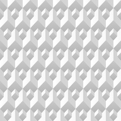Abstract geometric background. 3d texture. White background. Geometric design element. Can be used for web design, print design, and others. Vector illustration. Trendy design.