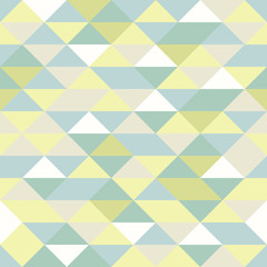 Vector modern seamless colorful geometry triangle pattern, color abstract geometric background, pillow multicolored print, retro texture, hipster fashion design