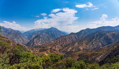 Fototapeta premium King's Canyon, Highway View, CA