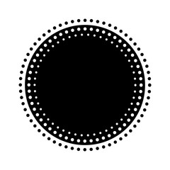 circle seal stamp icon