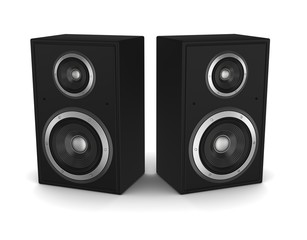 Obraz premium speaker concept 3d illustration