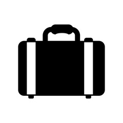 suitcase travel isolated icon