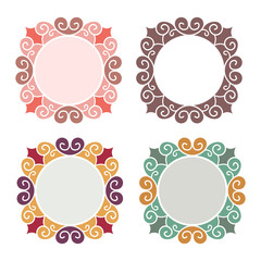 set of vintage frames