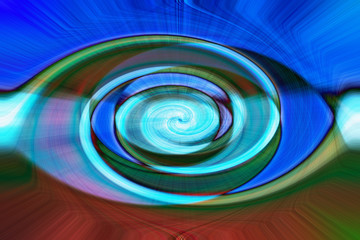 abstract image with twirl effect. illustration