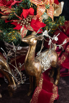 クリスマスの装飾、トナカイの置物