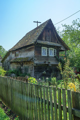 Fototapeta na wymiar Typical Wooden house, Croatia