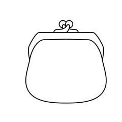 female wallet money icon