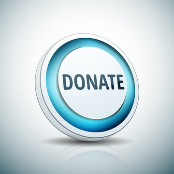 Donate button illustration