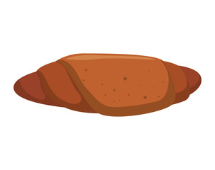 delicious bread isolated icon