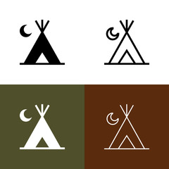 Campground Icon Set © Marc