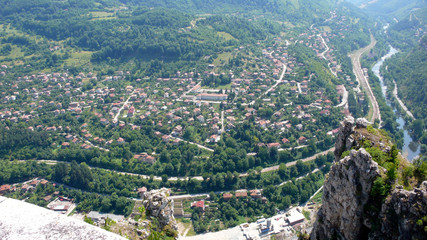 Amazing Landscape with Iskar Gorge, Balkan Mountains, Bulgaria