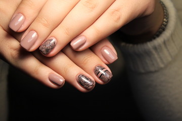 Fashion nails manicure