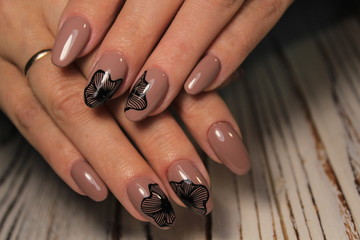 glamorous manicure nails