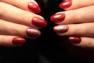 glamorous manicure nails