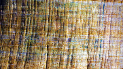 Torn Yellow Brown Papyrus Paper