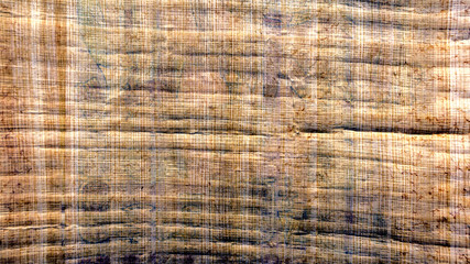Torn Yellow Brown Papyrus Paper
