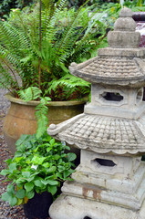Japanese garden shrine