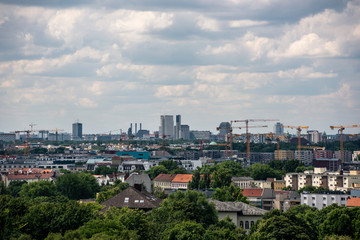 Fototapeta na wymiar Berlin (west Berlin) skyline.