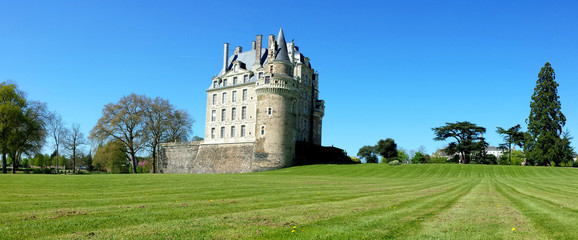 The Château de Brissac, one of the tallest castles in France known as the Giant of the Loire...