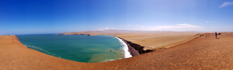 The Paracas National Reserve is located in Ica Region, Peru, South America
