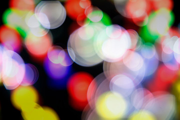 dark bokeh background