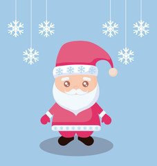 cute santa claus character