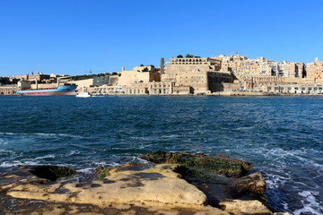 Panorama of Valletta Skyline, Malta