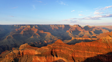 Fototapeta na wymiar Sunset at Grand Canyon National Park, Arizona, United States