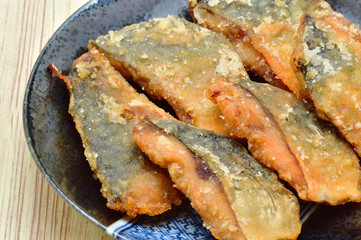 鯖の竜田揚げ