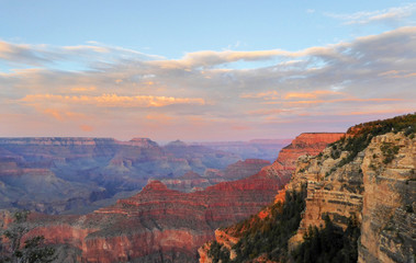 Sunset at Grand Canyon National Park, Arizona, United States