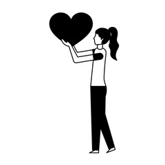 volunteers help work