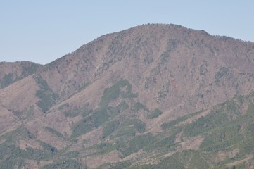 鳥ノ胸山から御正体山