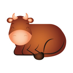 cow cartoon animal wild life