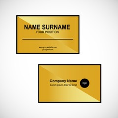 Obraz premium business card vector