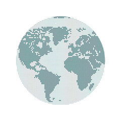 World, internet, modern digital technology. Travel, business concept. Vector illustration