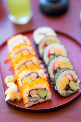 Japanese Cuisine - Sushi rolls