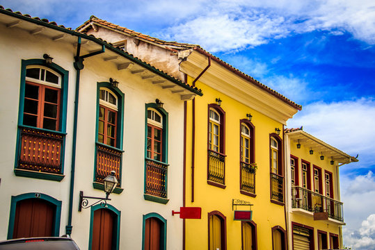 The Windows In Ouro Preto