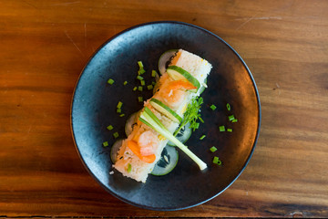 Thai Style Food Fried rice with shrimp