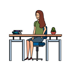 businesswoman in the workplace