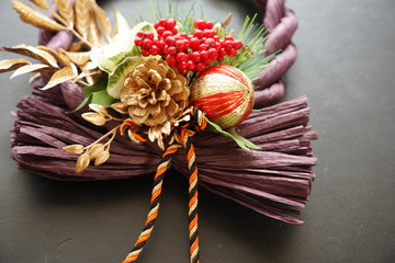 プリザーブドフラワー　コレクション　お正月用