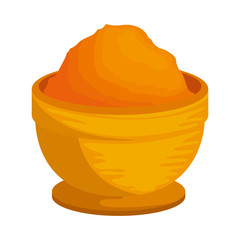 bowl with sesame seeds