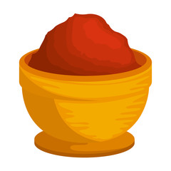 bowl with sesame seeds