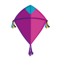 cute kite flying icon