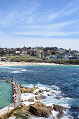 View of Bronte Beach, NSW, Australia ourdoor spa baths