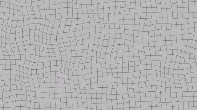 Liquid gray grid, loopable animation