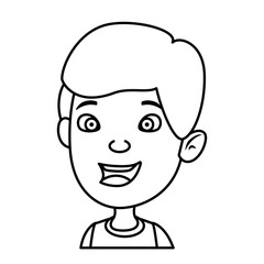 cute little boy character