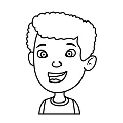 cute little boy character