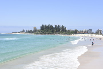 Beach on the Gold Coast
