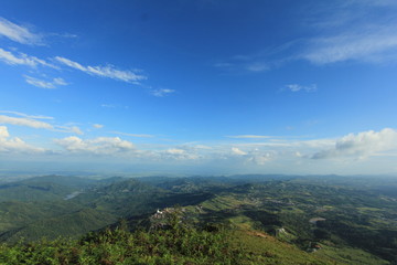 Mountain View in Phetchabun Province, Thailand